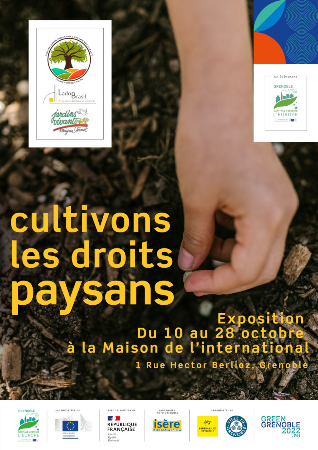 Affiche Cultivons les Droits